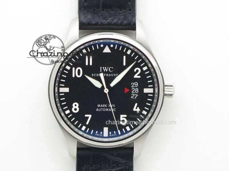MIROTIME 0503 RelaxedFit Ingeniuer St.Laurens SS White Dial MKF 1:1 V2 Best Edition On Black Leather Strap A 7355
